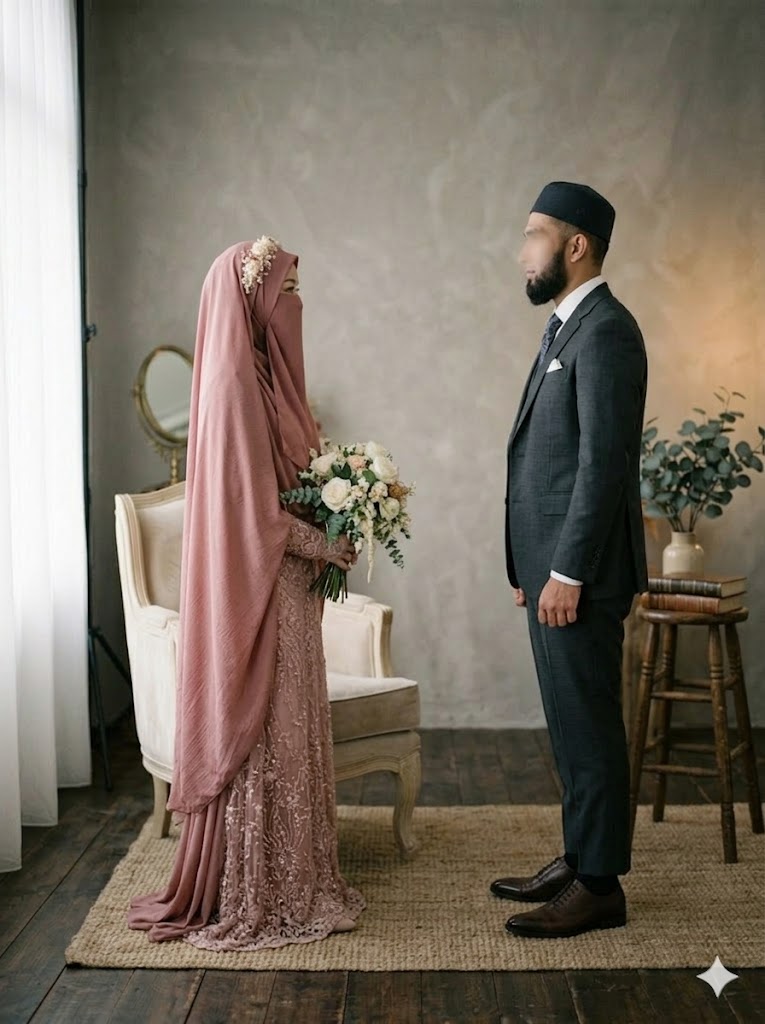 Foto prewedding Affan dan Azizah